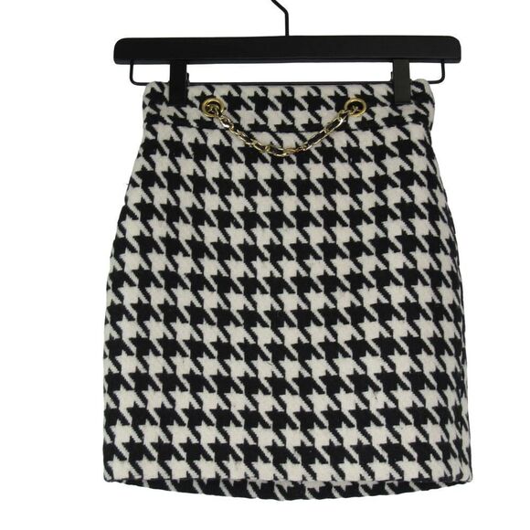 ASSIGNMENT Blair Skirt in Black & White XXS - Picture 2 of 4